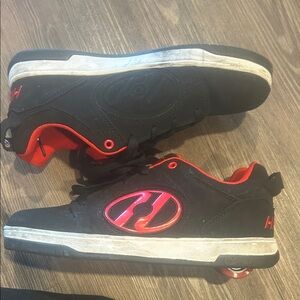 Heelys Black and Red Sneakers